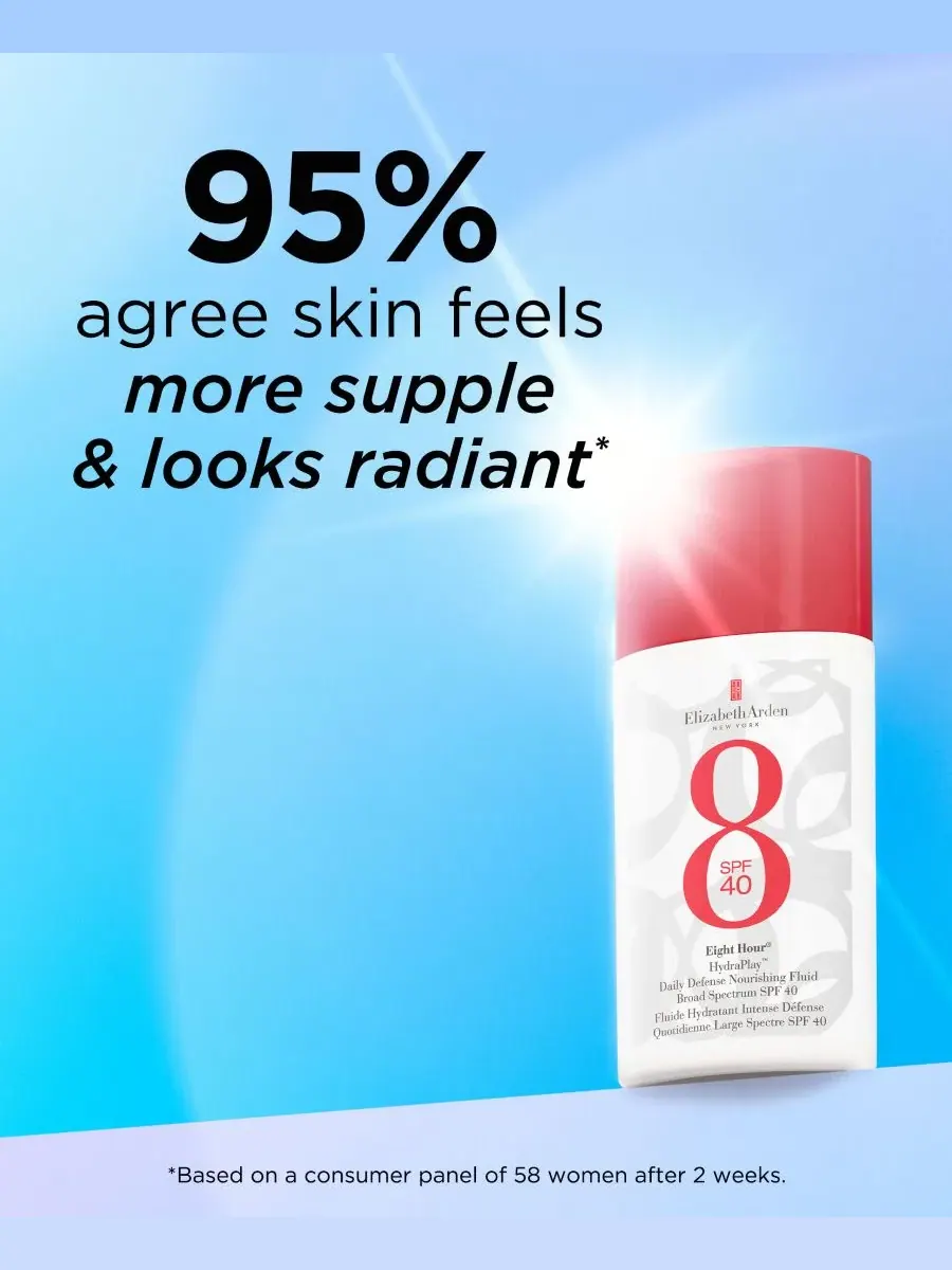 Крем для лица SPF ELIZABETH ARDEN Питательная жидкость для ежедневной защиты от солнца Eight Hour — изображение 10 из 10