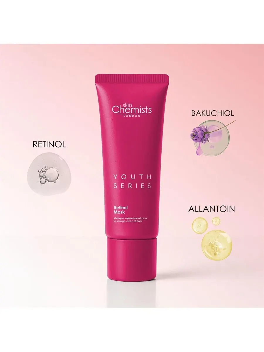 Маска для лица с ретинолом и бакучиолом, 50 мл skinChemists — изображение 3 из 6