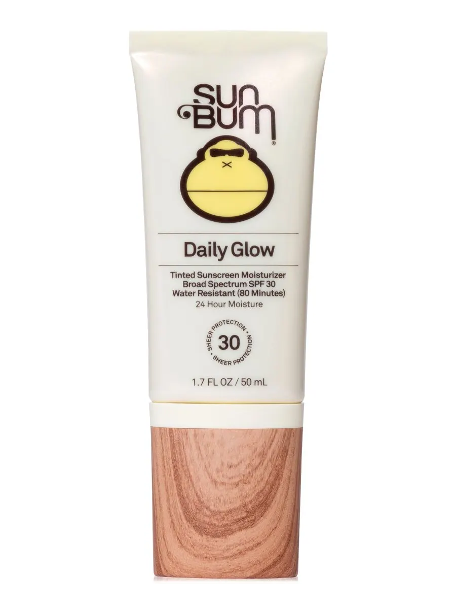 Увлажняющий солнцезащитный крем с тонирующим эффектом Daily Glow SPF 30, 1,7 унции Sun Bum, — мульти
