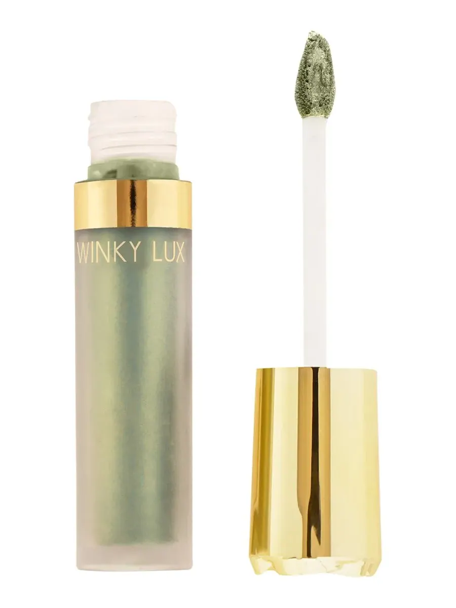Жидкие тени для век «Лепестки розы», 0,11 унции Winky Lux, Sage Shimmer