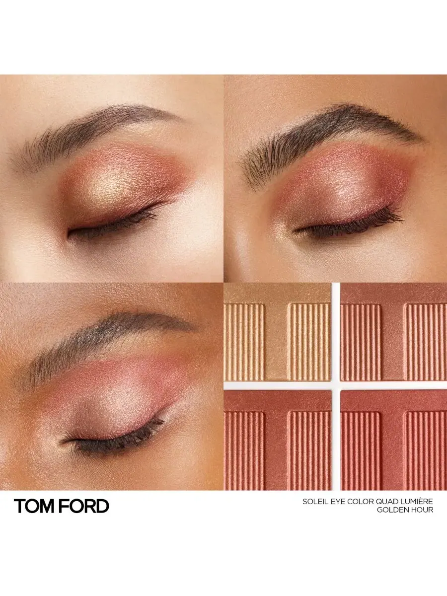 Палетка теней для век Soleil Eye Color Quad Lumiere, 7 г Tom Ford — изображение 2 из 5