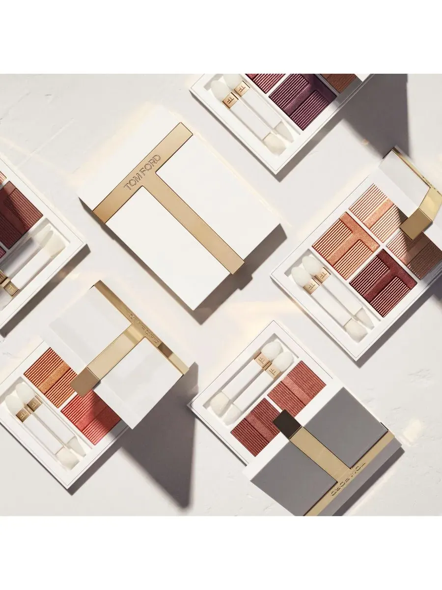 Палетка теней для век Soleil Eye Color Quad Lumiere, 7 г Tom Ford, 03 moonlight dip — изображение 4 из 5