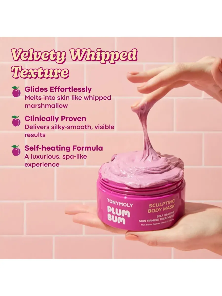 Маска для лица TONYMOLY — Для тела Plum Bum Sculpting Body Mask, 300 мл — изображение 2 из 5