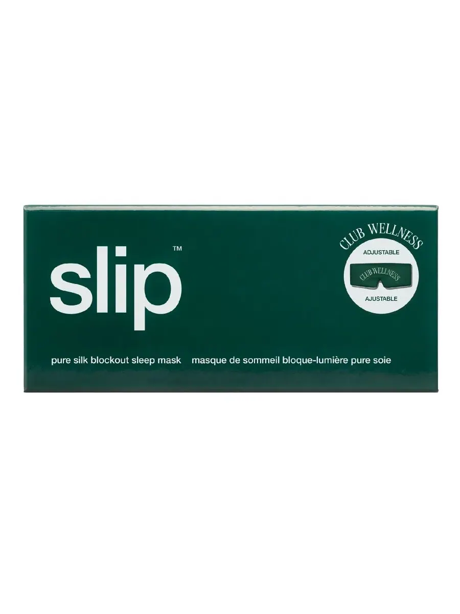 Маска для сна из чистого шелка Slip Club Wellness Pure Silk Blockout — изображение 4 из 8