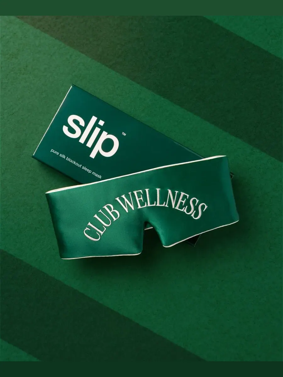Маска для сна из чистого шелка Slip Club Wellness Pure Silk Blockout — изображение 5 из 8