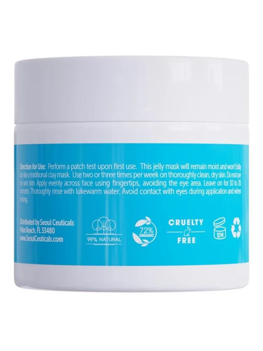 Маска для лица Seoul Ceuticals — Корейская гелевая с гиалуроновой кислотой для ухода за кожей — изображение 4 из 7