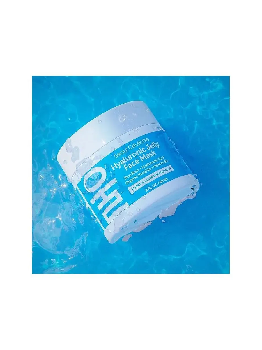 Маска для лица Seoul Ceuticals — Корейская гелевая с гиалуроновой кислотой для ухода за кожей — изображение 5 из 7