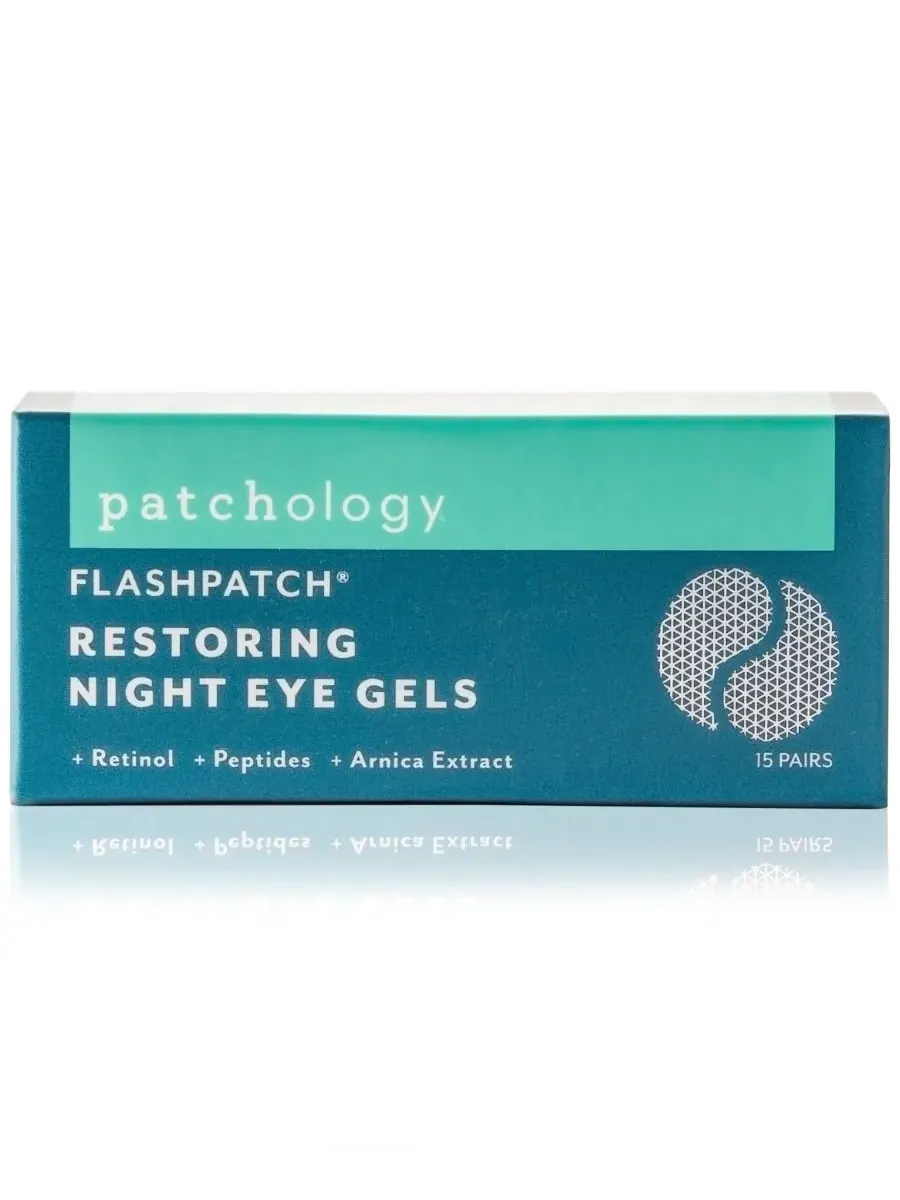Patchology Восстанавливающие ночные гелевые подушечки для глаз FlashPatch, 15 пар — мульти