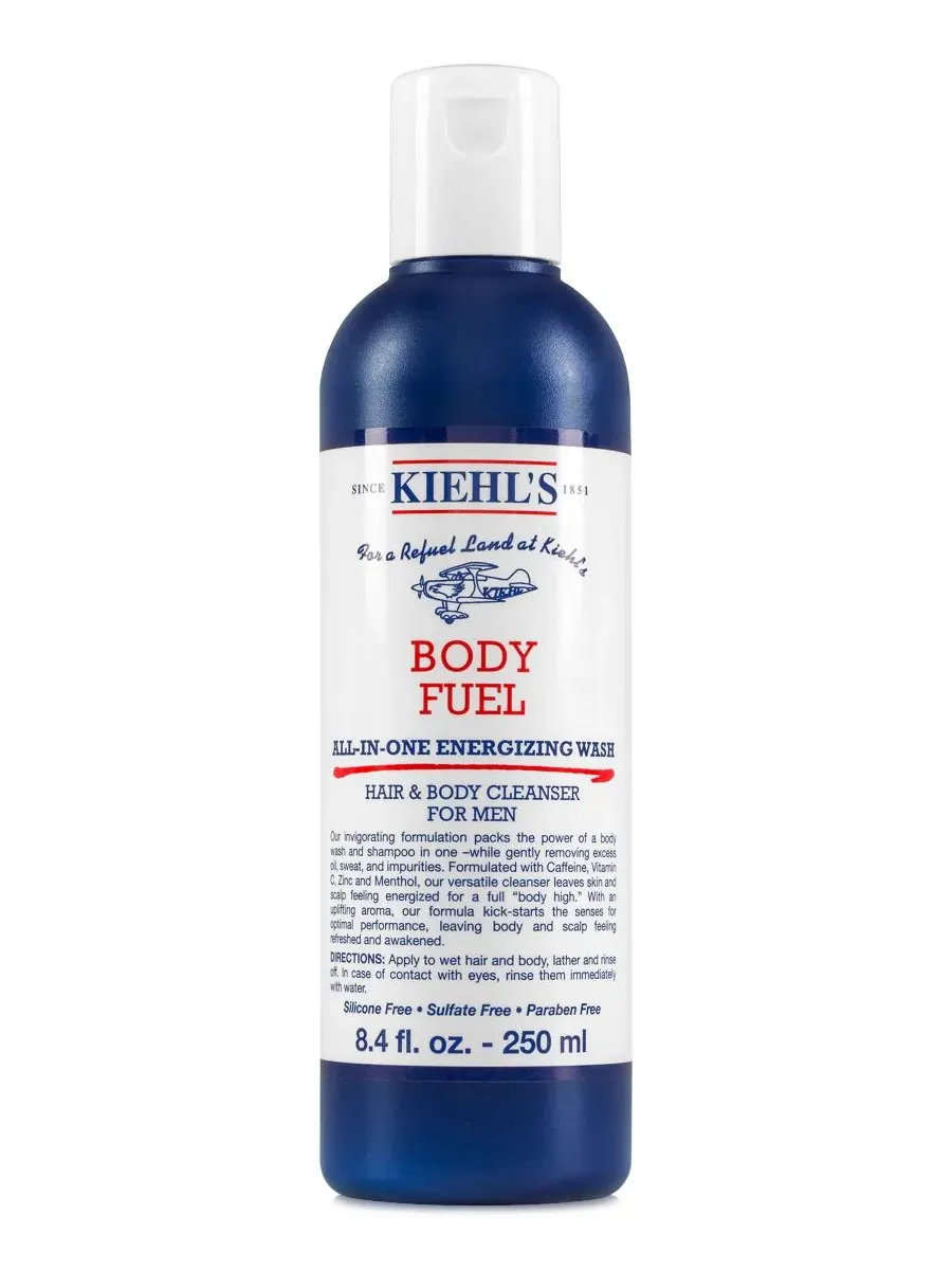 Крем для лица Kiehl's — Since 1851 Универсальное тонизирующее средство для душа Body Fuel, 240 мл — мульти