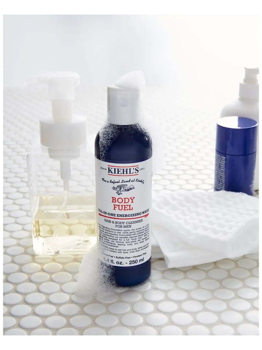 Крем для лица Kiehl's — Since 1851 Универсальное тонизирующее средство для душа Body Fuel, 240 мл — изображение 3 из 10