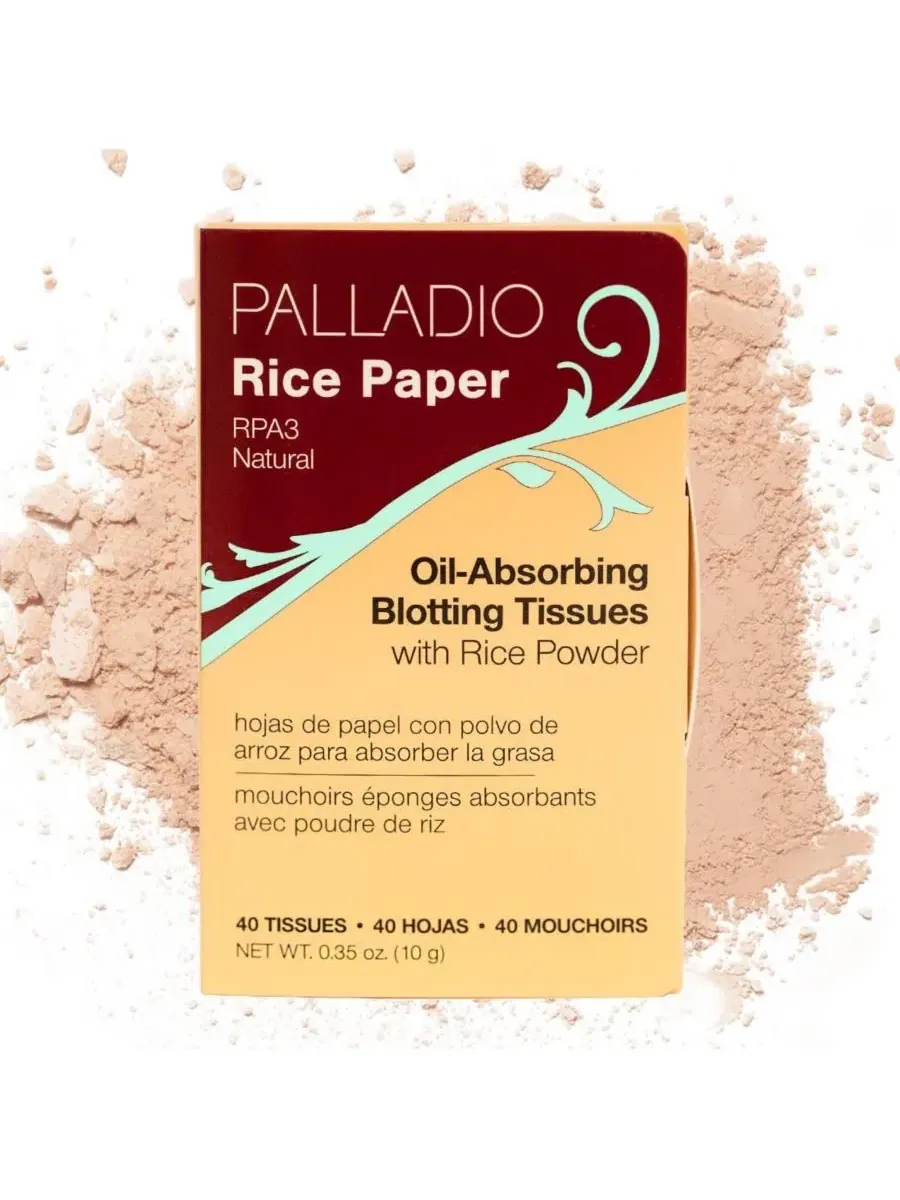 Промокательная бумага для лица Rice Paper Palladio