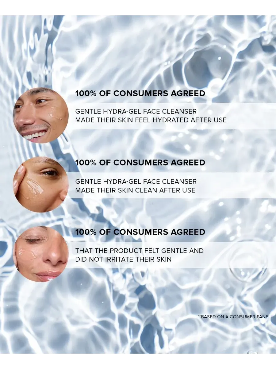 Гель для умывания Nudestix — Nudeskin Gentle Hydra-Gel Face Cleanser — изображение 5 из 10
