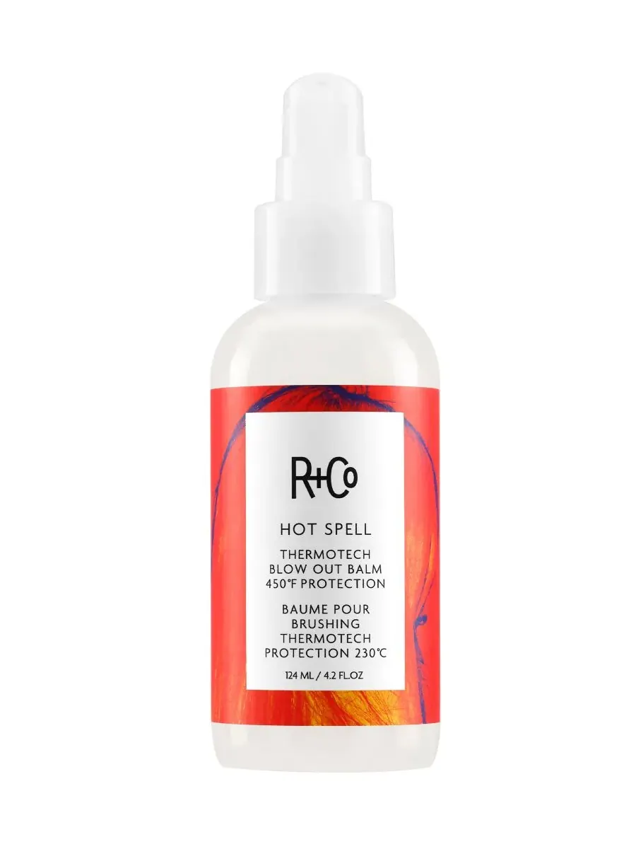 R+Co Бальзам для укладки волос Hot Spell Thermotech Blow Out Balm, 4,2 унции — мульти