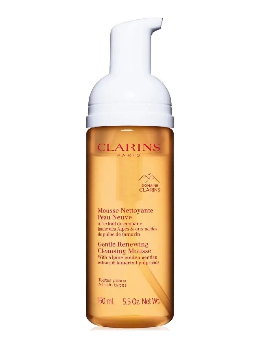 Гель для умывания Clarins — Нежный восстанавливающий очищающий мусс, 150 мл