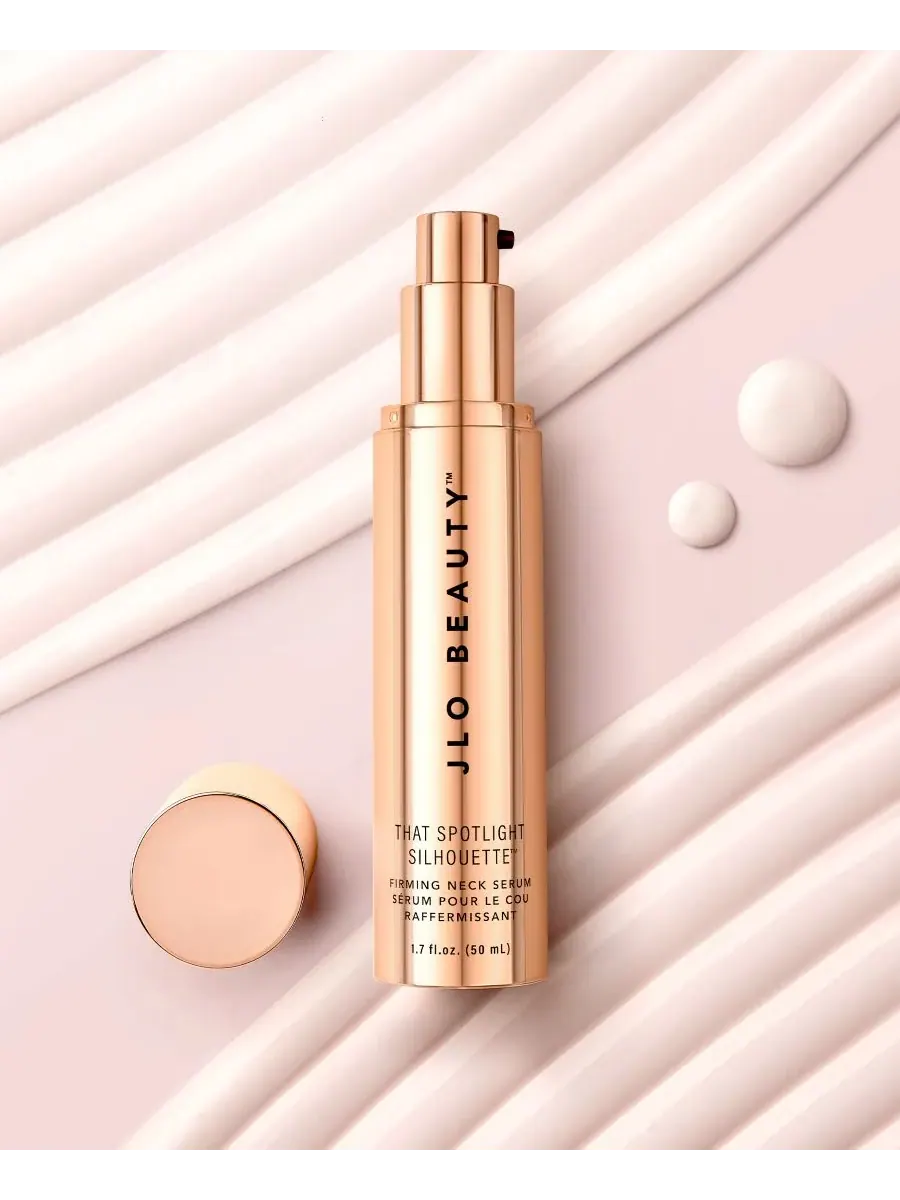 Сыворотка Jlo Beauty — Для укрепления кожи шеи That Spotlight Silhouette, , золото, 50 мл — изображение 2 из 5