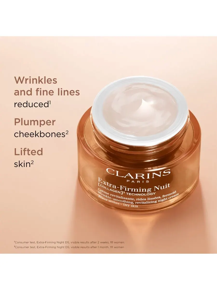 Сыворотка Clarins — Увлажняющий ночной для сухой кожи с эффектом усиления упругости, сменный блок — изображение 2 из 10