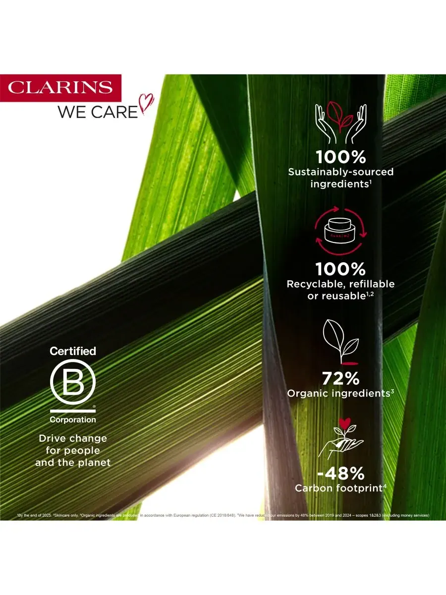 Сыворотка Clarins — Увлажняющий ночной для сухой кожи с эффектом усиления упругости, сменный блок — изображение 10 из 10