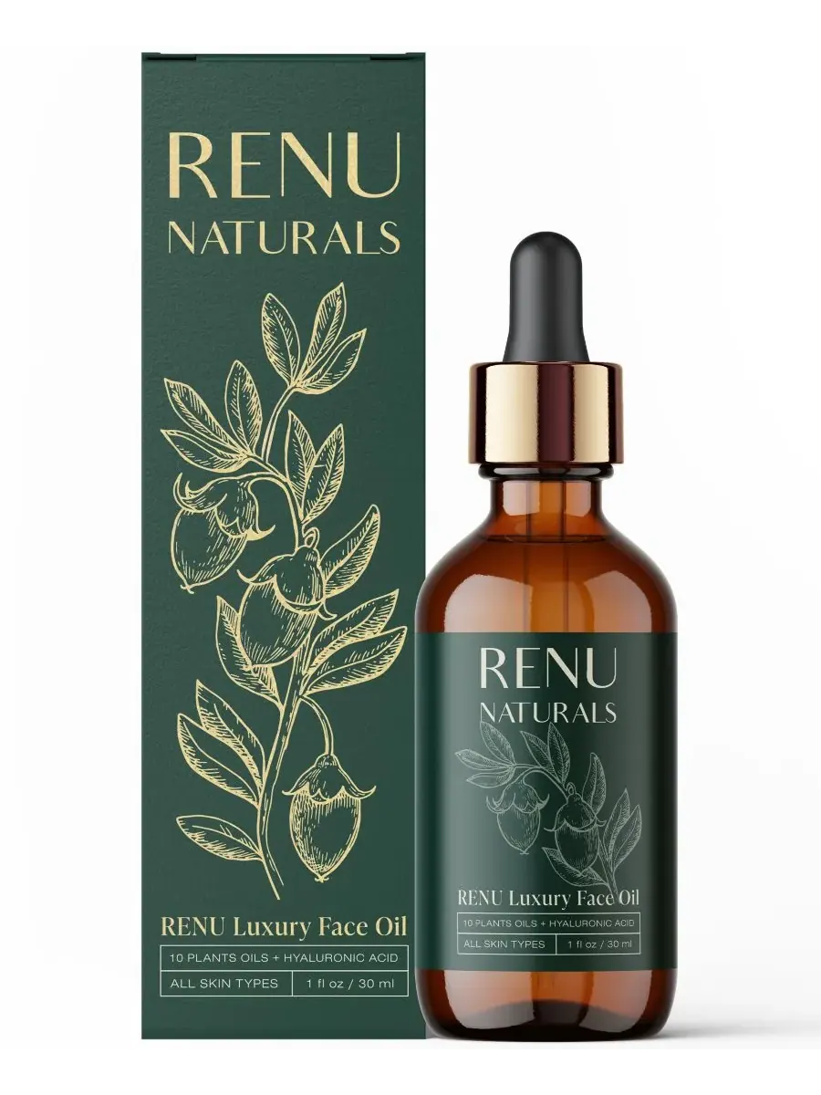 Масло для лица Renu Naturals — Роскошное — бежевый