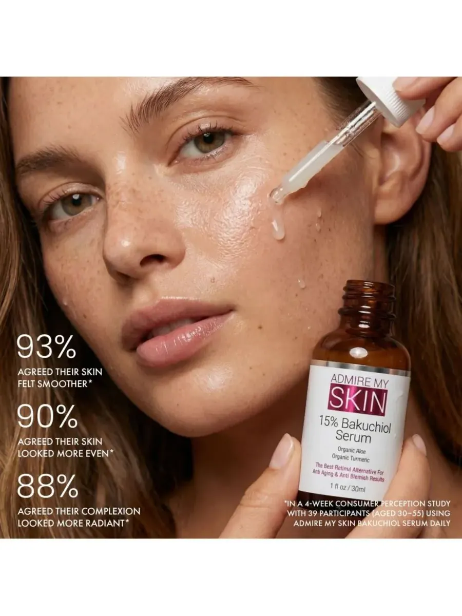 Сыворотка Admire My Skin — С % бакучиолом - натуральная альтернатива ретинолу — изображение 6 из 8