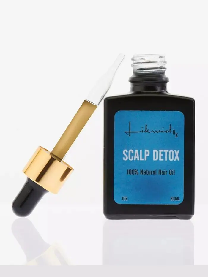 100% натуральное масло для волос The Scalp Detox, 1 унция Likwid Rx — синий
