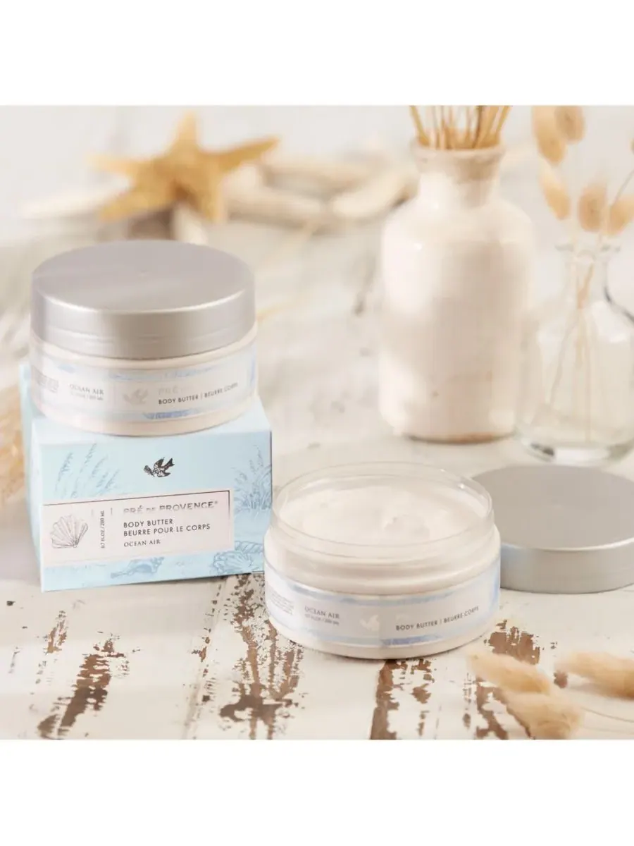Масло для тела Pre de Provence, обогащенное маслом ши, 190 мл, ландыш European Soaps, Ocean Air — изображение 2 из 3