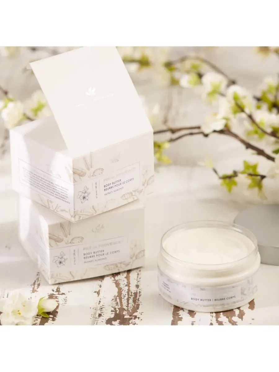 Масло для тела Pre de Provence, обогащенное маслом ши, 190 мл, ландыш European Soaps, Honey Almond — изображение 2 из 3