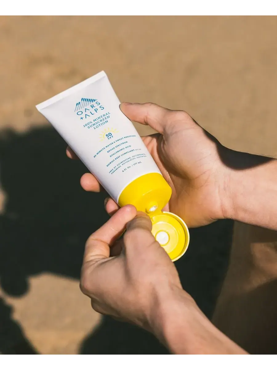 Oars + Alps 100% минеральный солнцезащитный лосьон SPF 50, 170 мл — изображение 8 из 8
