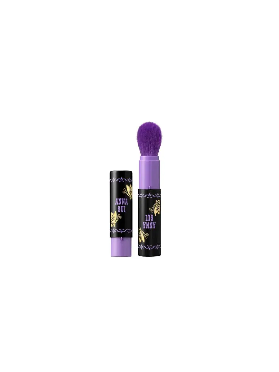 Кисть для макияжа с ворсом для пудры, компактная, Pocket Brush Anna Sui