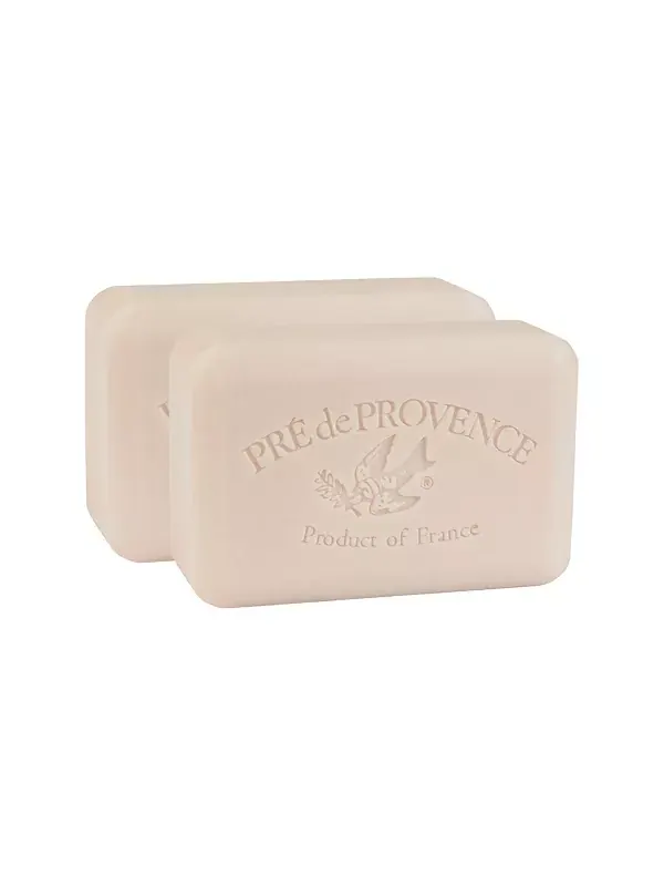 Увлажняющее французское мыло Pre de Provence, 250 г, четырехкратное измельчение, стойкая — коричневый