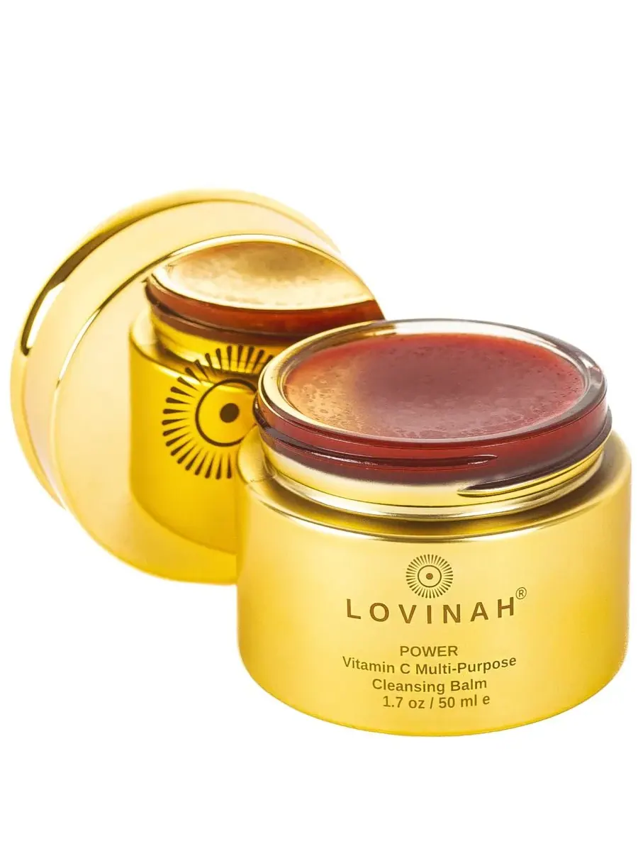 Эмульсия Lovinah Skincare — Очищающий бальзам с витамином С Power, — красный