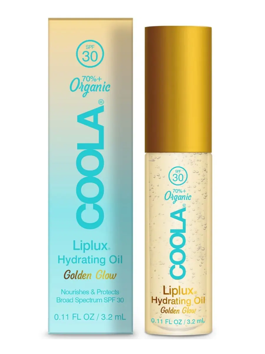 COOLA Увлажняющее масло Liplux SPF 30, 0,11 унции — мульти