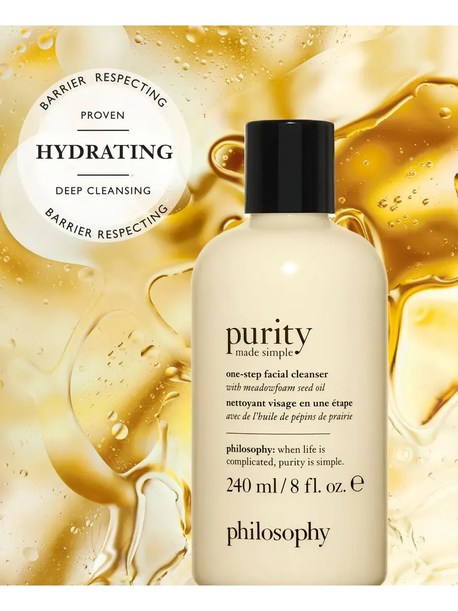 Гель для умывания Philosophy — Очищающее средство для лица Purity Made Simple One-Step Facial — изображение 2 из 9