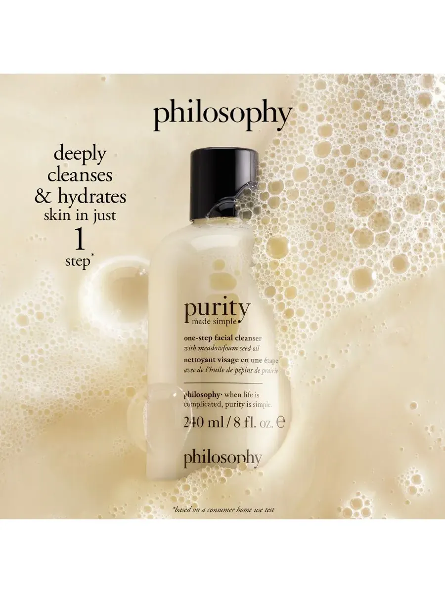 Гель для умывания Philosophy — Очищающее средство для лица Purity Made Simple One-Step Facial — изображение 3 из 9