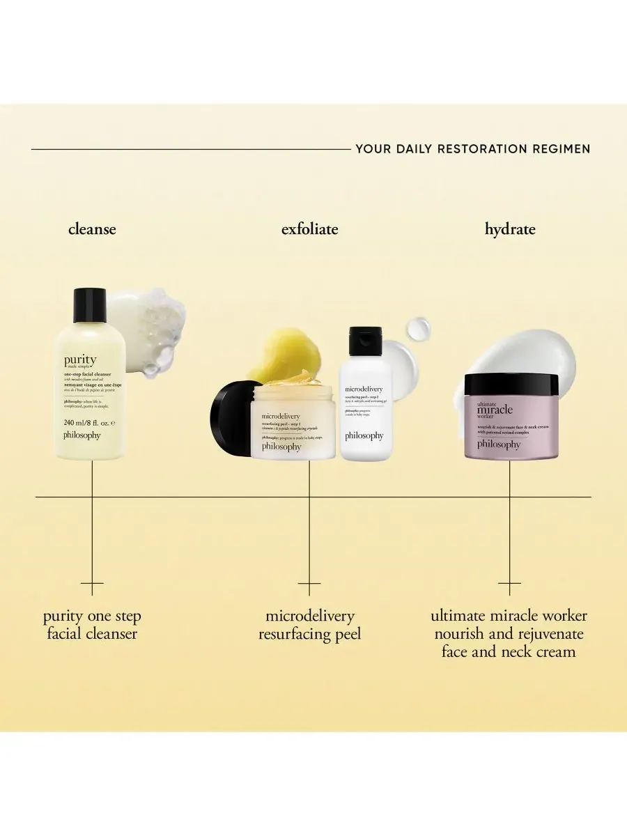 Гель для умывания Philosophy — Очищающее средство для лица Purity Made Simple One-Step Facial — изображение 9 из 9