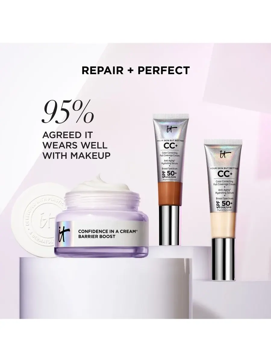 IT Cosmetics Крем для укрепления защитного барьера Confidence In A Cream, 15 мл — изображение 7 из 8