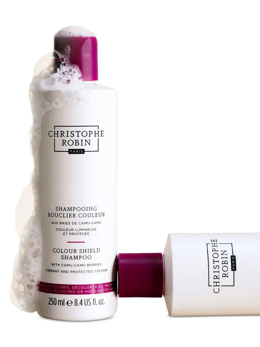 Christophe Robin Шампунь Colour Shield с ягодами каму-каму, 240 мл — изображение 3 из 4