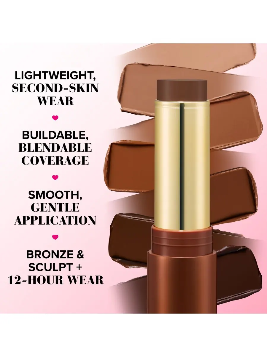 Кремовый бронзирующий и скульптурирующий стик Too Faced Chocolate Soleil Melting Bronzing & — изображение 4 из 8