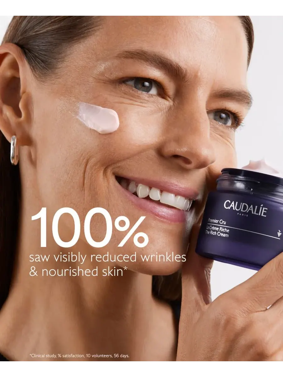 Caudalie Сменный блок крема Premier Cru The Rich Cream, 1,6 унции — изображение 2 из 5