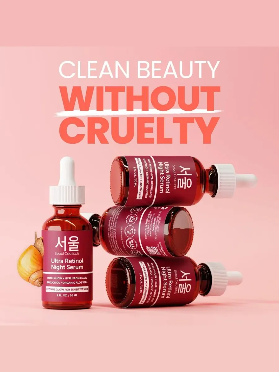Сыворотка Seoul Ceuticals — Корейская для ухода за кожей Ultra Retinol Night Serum K Beauty Skincare — изображение 7 из 9