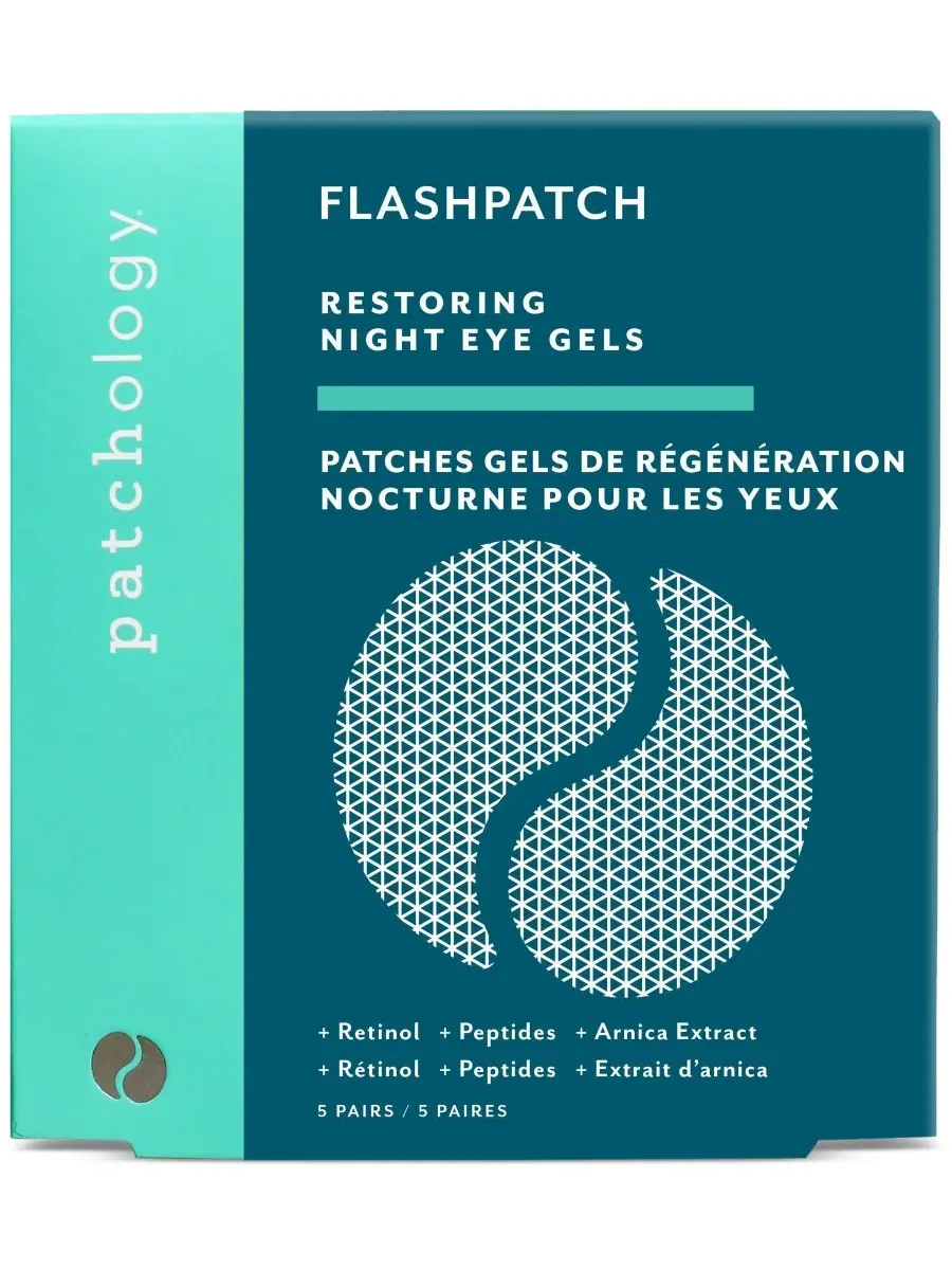 Patchology Восстанавливающие ночные гели для глаз FlashPatch, 5 шт — мульти