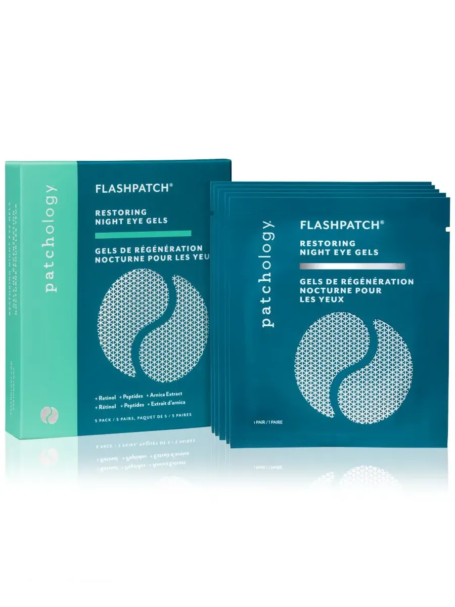 Patchology Восстанавливающие ночные гели для глаз FlashPatch, 5 шт — изображение 4 из 4