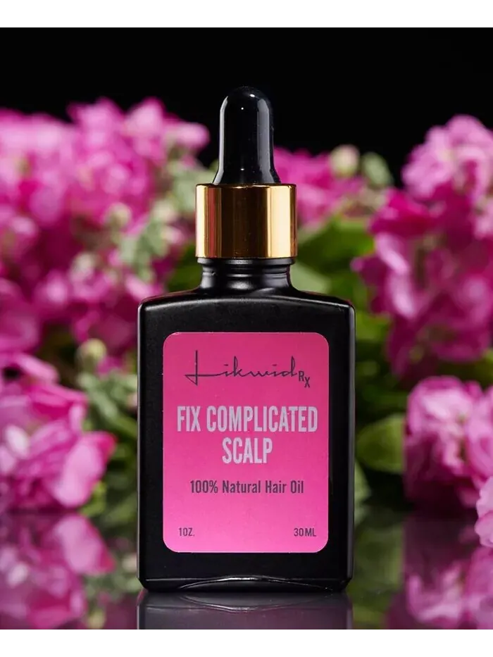 100% натуральное масло для волос Fix Complication Scalp, 1 унция Likwid Rx — изображение 2 из 2