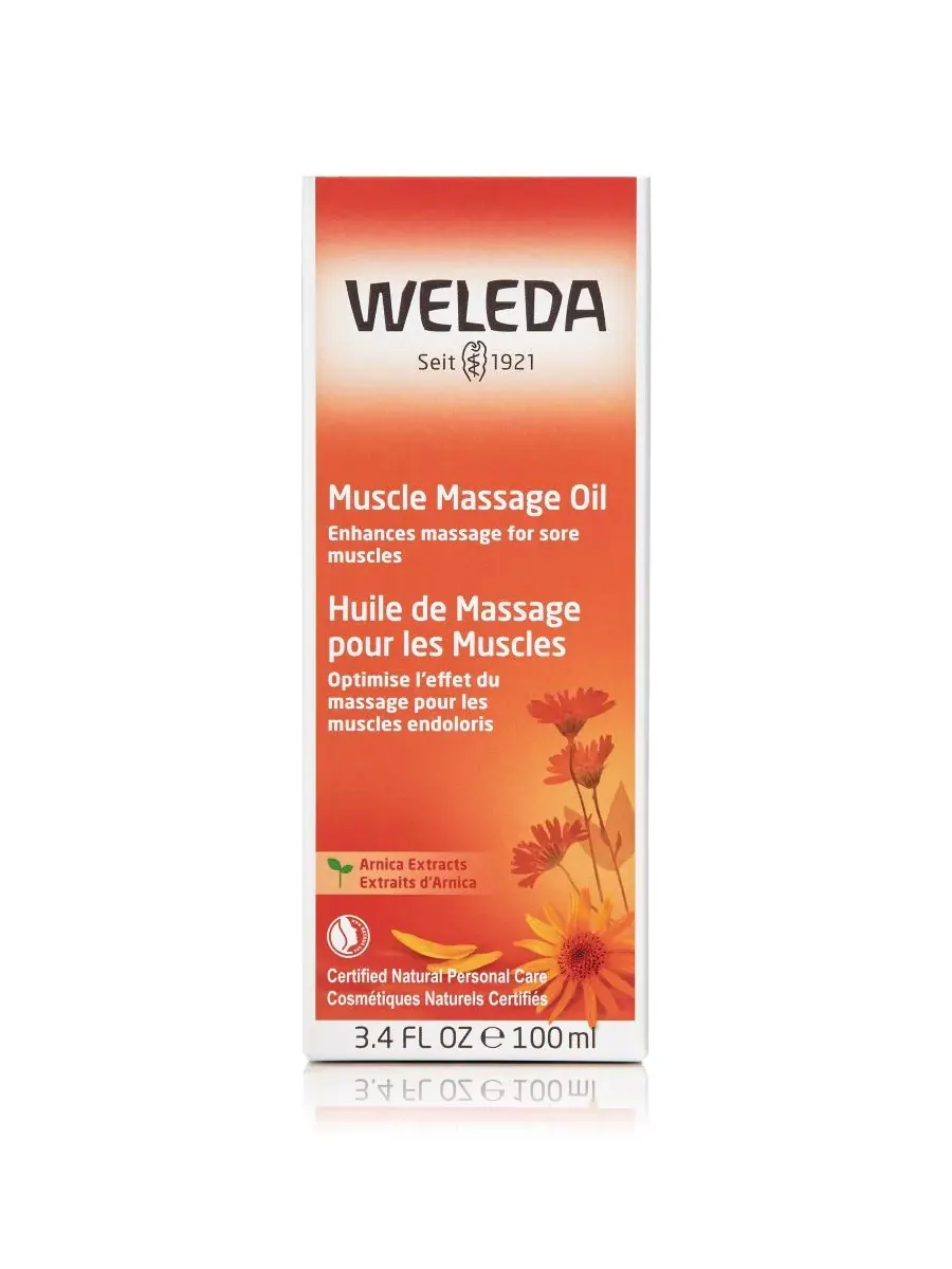 Weleda Массажное масло для тела с арникой, 95 мл — изображение 2 из 5