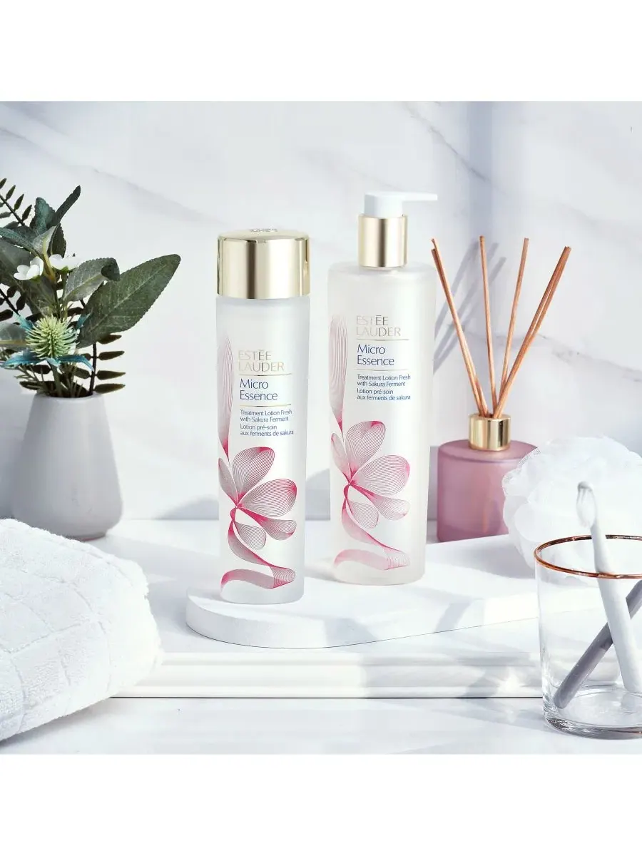 Тоник Estée Lauder Micro Essence Treatment Lotion Toner Fresh с ферментом сакуры — изображение 3 из 6
