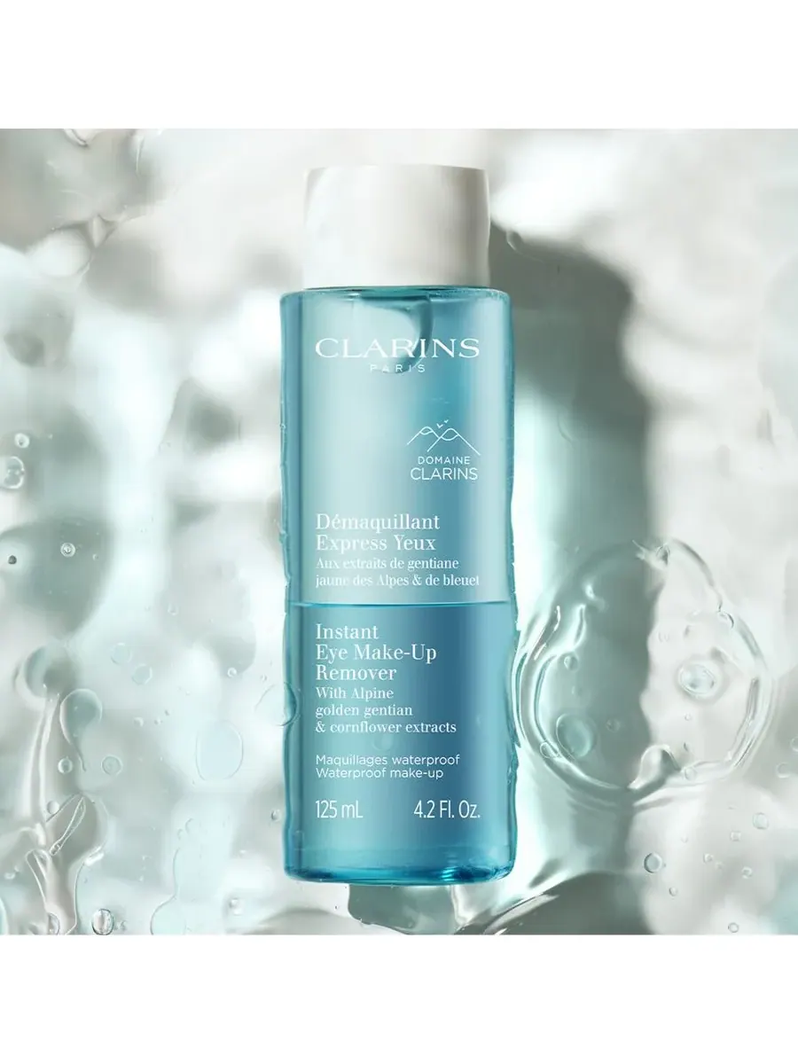 Средство для снятия макияжа Clarins — Двухфазное средство для мгновенного снятия макияжа с глаз — изображение 5 из 8