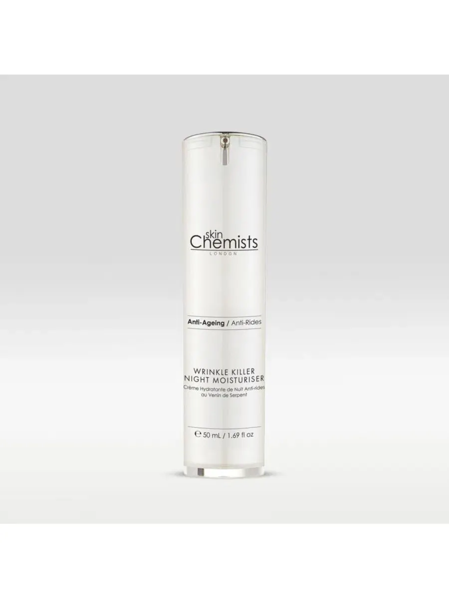 Крем для лица Skinchemists — Ночной увлажняющий против морщин с антивозрастным эффектом, — белый