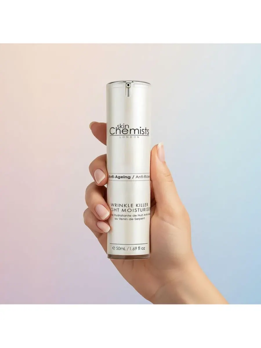 Крем для лица Skinchemists — Ночной увлажняющий против морщин с антивозрастным эффектом, — изображение 5 из 5