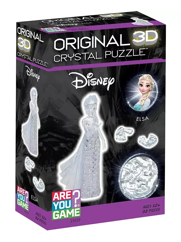 Набор 3D-пазлов Disney Elsa Crystal, 32 элемента Areyougame — изображение 2 из 4