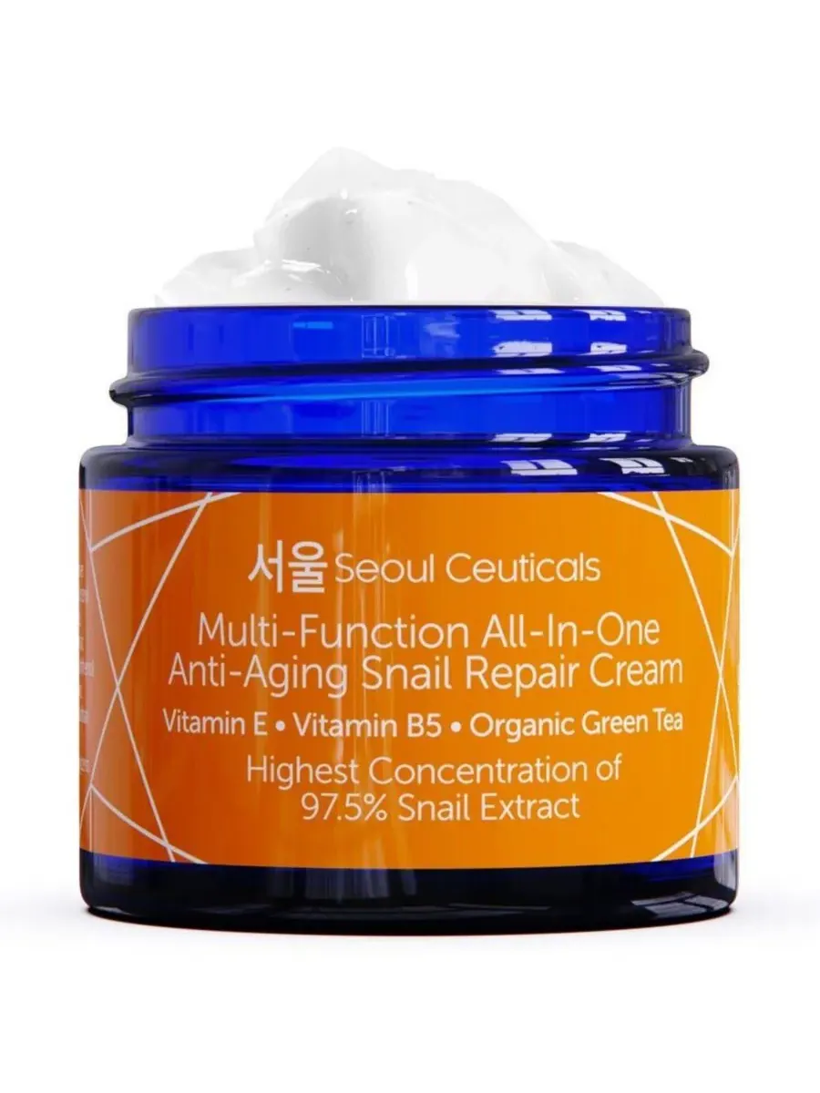 Набор Seoul Ceuticals — Корейский косметический набор Snail Mucin Glow Kit — изображение 4 из 5