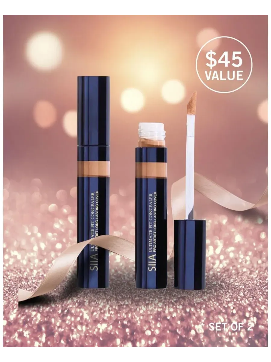 Набор из 2 консилеров Ultimate Fit SIIA Cosmetics